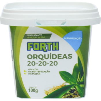 Fertilizante FORTH Orquidea 20-20-20 Manutenção 100g