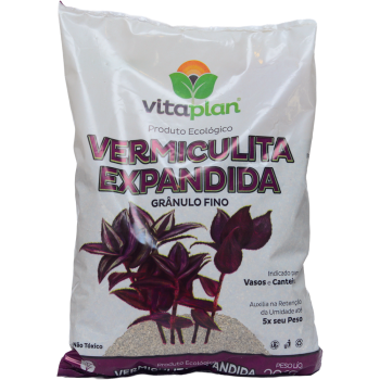 Vermiculita Expandida Grânulo Fino Vitaplan 200g