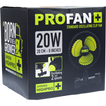 Ventilador PROFAN 20W 20 cm 305 m³/h HIGH PRO GARDEN