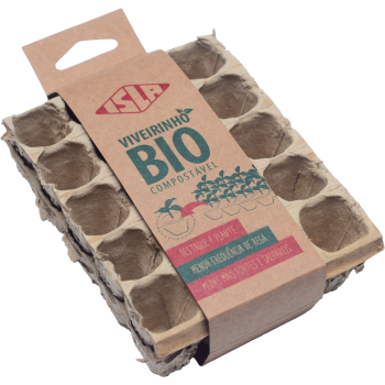 Sementeira Viveirinho Bandeja Biocompostável Isla 40 Celulas (2x20)