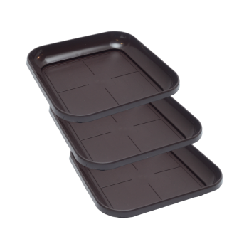 Prato para Vaso Quadrado Injeplastec GG