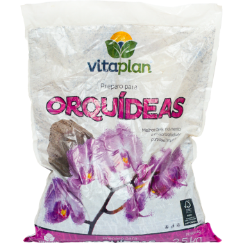 Substrato Orquideas Vitaplan 2,5kg
