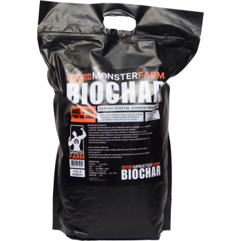 Fertilizante Biochar Carvão Vegetal Ativado Monster Farm 3kg