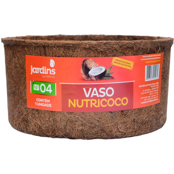 Vaso Redondo Nutricoco N4 Medio Nutriplan
