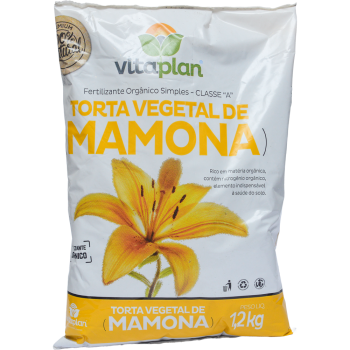 Fertilizante Torta de Mamona Vitaplan Rf 1,2kg