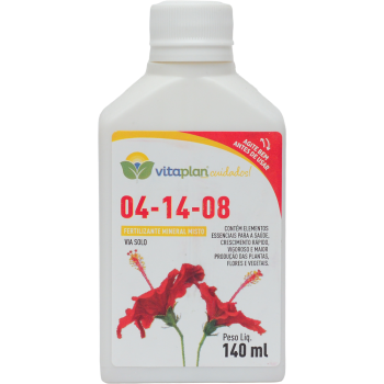 Fertilizante 04-14-08 Vitaplan 140ml