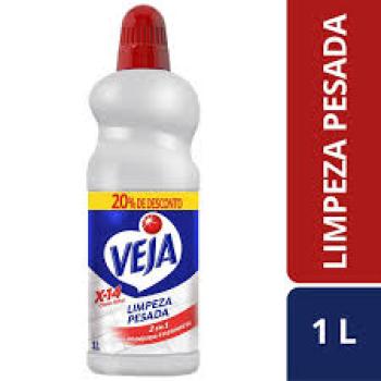 Limpador Limpeza Pesada X14 VEJA C/ Cloro Ativo 1L