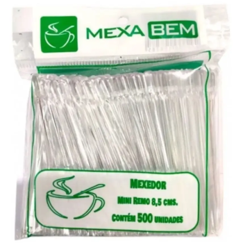 Mexedor Palheta p/Café MEXA BEM - 8,5cm TR - C/500 UND