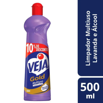 Multiuso VEJA Gold Lavanda e Álcool 500ml