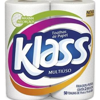 Papel Toalha KLASS C/ 02 Rolos