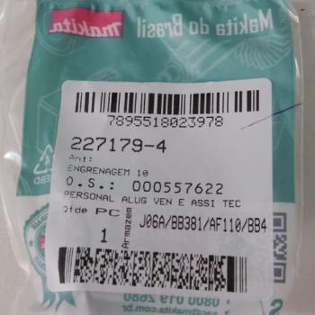 227179-4 - ENGRENAGEM 10