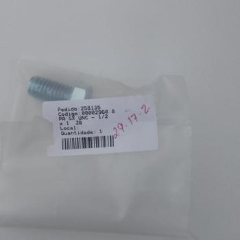 00002960.8 PARAFUSO SEXTAVADO UNC - 1/2 x 1  ZB
