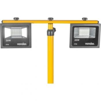 19838 - Refletor Led 2X20W Bivolt C/Tripe 2M
