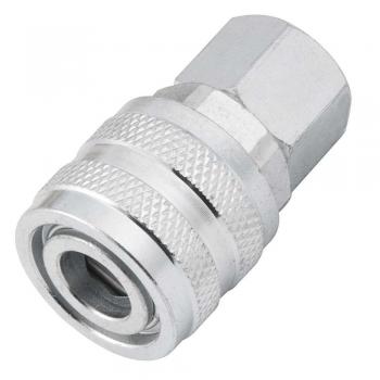 Engate Rapido Rosc.C/Rolete 1/4“ Femea Aco Carbono