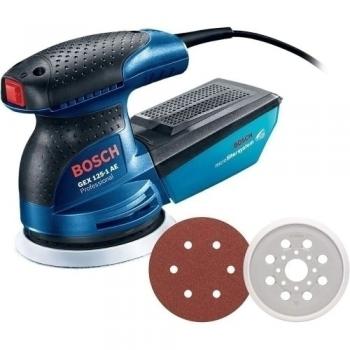 20164 - Lixadeira Roto Orbital Bosch Gex 125-1 Ae 5Pol 220V