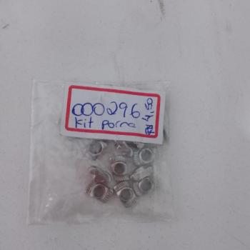 000296 - KIT 20x PORCA QUADRADA M4 PERFIL 2020/2040 CANAL 6mm
