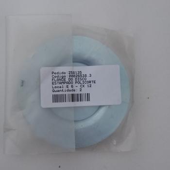 00026538.3 FLANGE DO DISCO ESTAMPADO POLICORTE