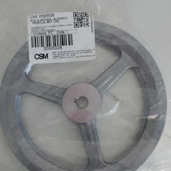 20505528 POLIA MOVIDA ALUMINIO PERFIL 3L BETONEIRA 120L