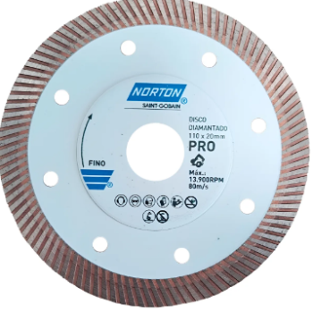 DISCO DIAMANTADO PORCELANATO 04.1/2