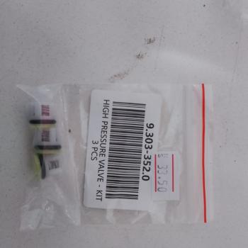 93033520 - (E3D7A) VALVULA DE PRESSAO - KIT 3 PECAS - KARCHER