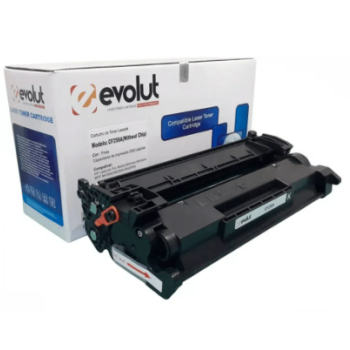 CARTUCHO DE TONER COMP. HP CF258A 3K (COM CHIP) EVOLUT SUPREME