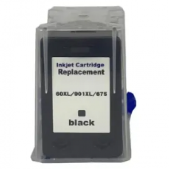 CARTUCHO DE TINTA COMPATIVEL #60XL/901XL/675 BLACK 13ML MC (COM CAIXA)
