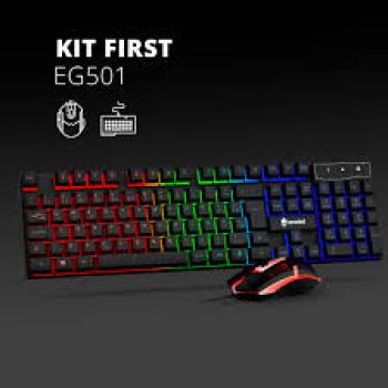 COMBO GAMER FIRST (TECLADO+MOUSE) EG501 EVOLUT