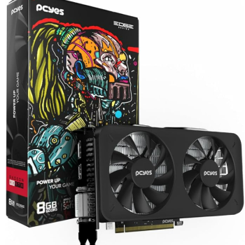 GPU RX 570 8GB 256BITS GDDR5 PROJETO EDGE PVEX5708GB2F