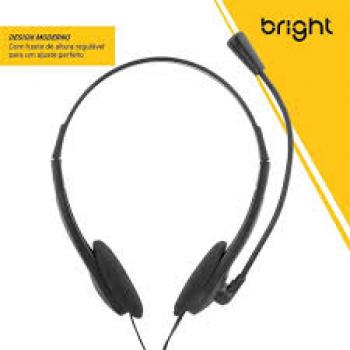 HEADSET BRIGHT OFFICE 0010 C/MICROFONE P2