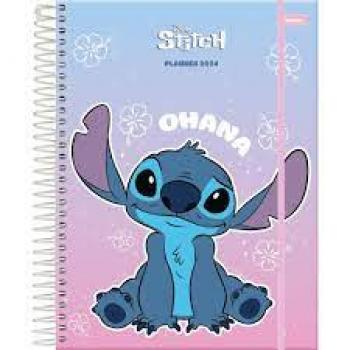 PLANNER ESP 2024 80FL CD STITCH 7967   (papelaria)