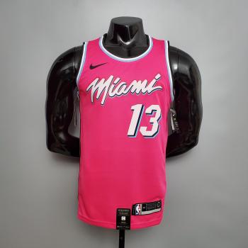 Miami Heat V-Neck Pink NBA - Adebayo #13