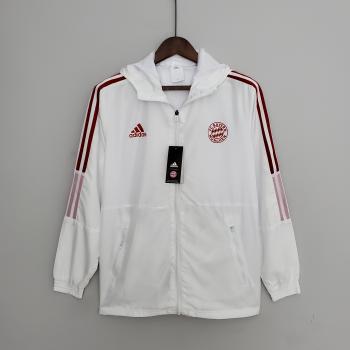 Windbreaker White Adidas FC Bayern München 2022