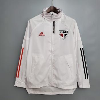 Windbreaker White Adidas São Paulo 2022