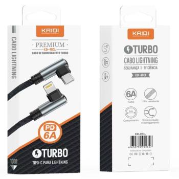 CABO IPHONE X TIPO C 25 EM L TURBO