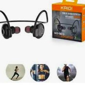 FONE DE OUVIDO ESPORTIVO INTELIGENTE SEM FIO KAIDI KD-903