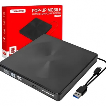 POP-UP MOBILE LEITOR DE DVD-RW EXTERNO MTM-1025