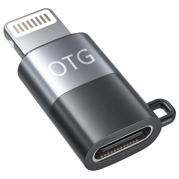 ADAPTADOR TIPO C FEMEA X IPHONE MACHO