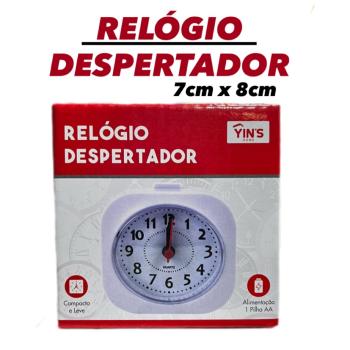 RELOGIO DE MESA DESPERTADOR CT5154