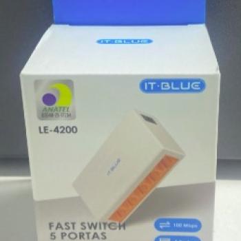 SWITCH HUB RJ45 5 PORTAS 10/100 MBPS