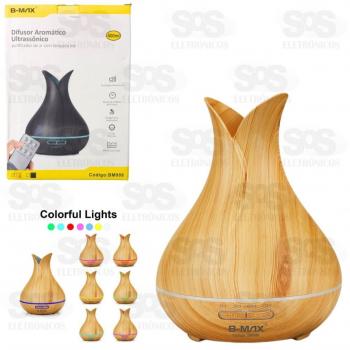 UMIDIFICADOR DIFUSOR AROMATICO ULTRASSONICO 400ML BM088
