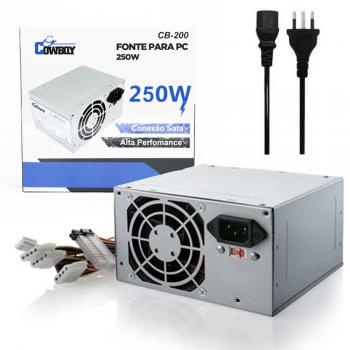 FONTE DE ALIMENTACAO ATX 250W