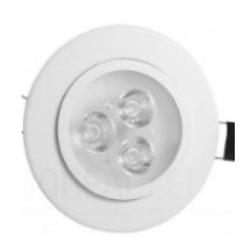 LUMINARIA SPOT 12W - OPALA - BRANCO FRIO - REDONDA