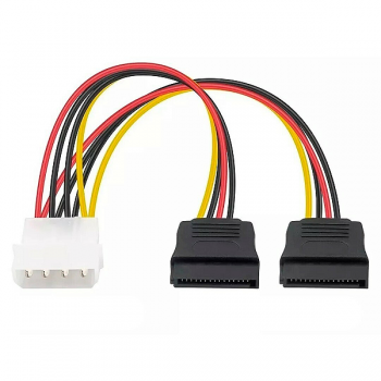 CABO ADAPTADOR MOLEX IDE X 2 SATA