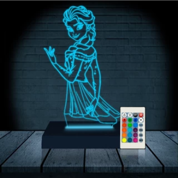 LUMINARIA LED PERSONAGENS