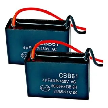 CAPACITOR PARA VENTILADOR 4UF CBB61