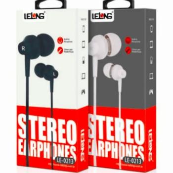 FONE DE OUVIDO COM MICROFONE LELONG LE 0213