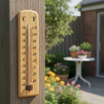 TERMOMETRO DE MADEIRA  CRS-2293