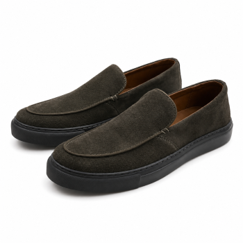 0832 Sapato Anatomic Gel Indigo/Carbono