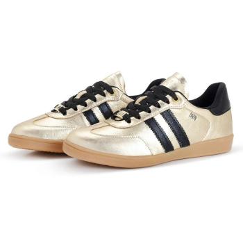 12154LUM Tênis Marina Mello Ouro Light/Preto