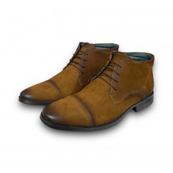 5600 Bota Savelli Tan Nobuck